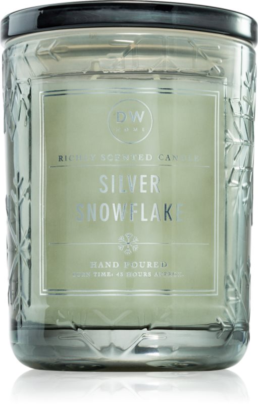 DW Home Signature Silver Snowflake lumânare parfumată 434 g
