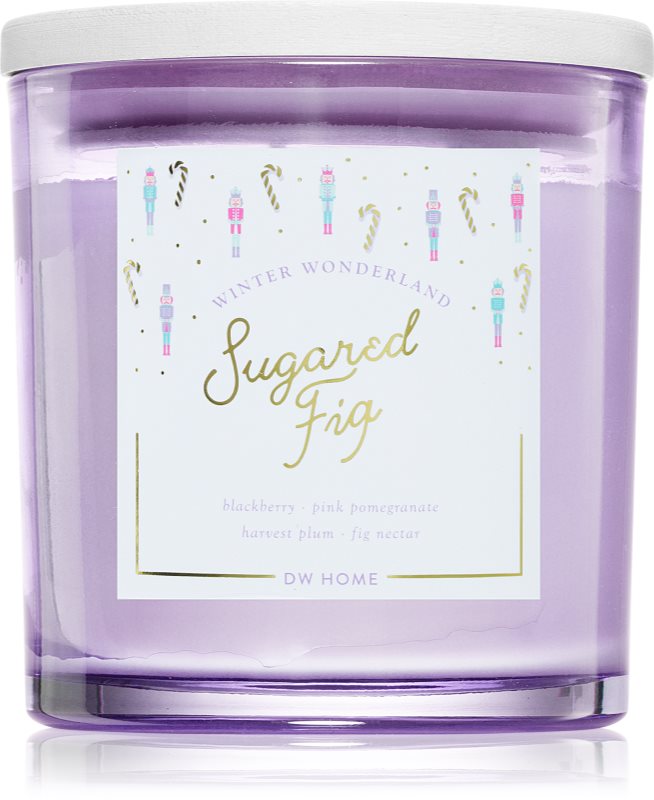 DW Home Winter Wonderland Sugared Fig lumânare parfumată