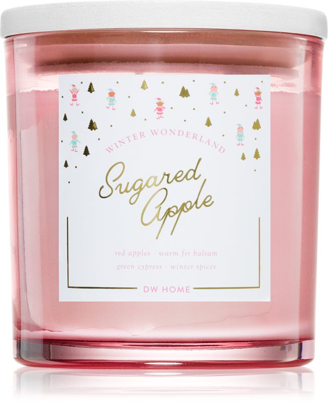 DW Home Winter Wonderland Sugared Apple lumânare parfumată 374 g