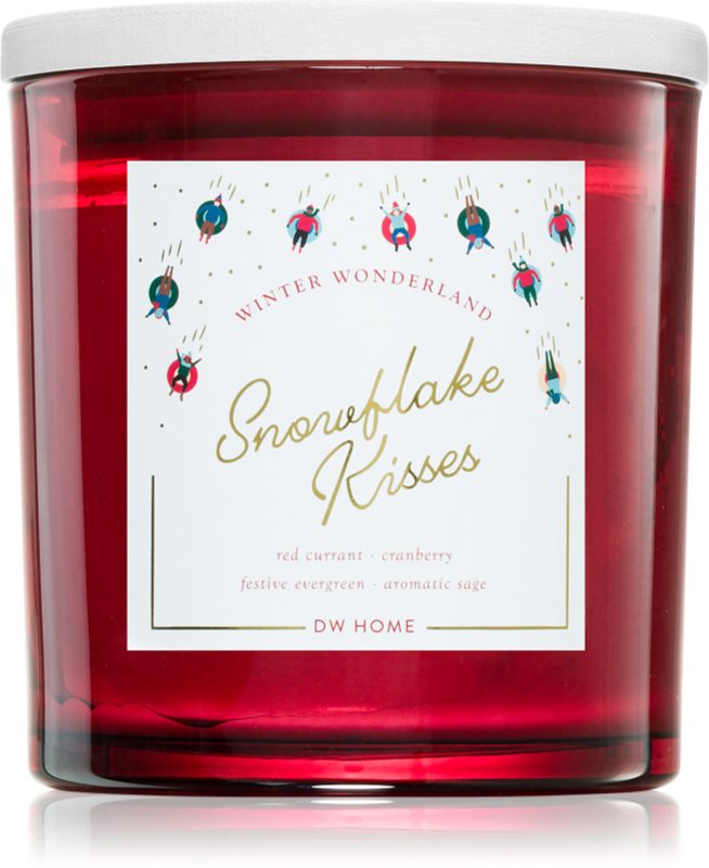 DW Home Winter Wonderland Snowflake Kisses lumânare parfumată