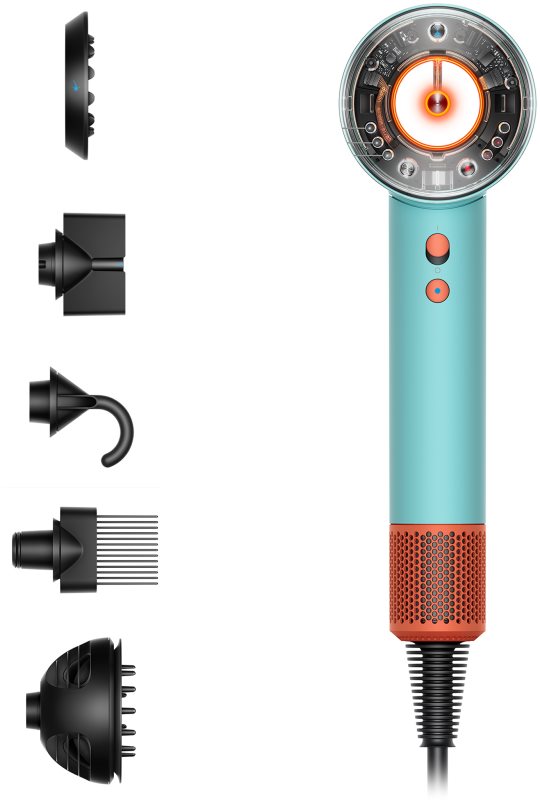 Dyson Supersonic™ Nural HD16 Ceramic Patina/Topaz uscator de par 1 buc