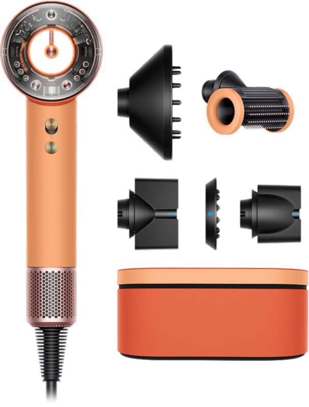 Dyson Supersonic™ Nural HD16 T1/T2 Ceramic Apricot/topaz uscator de par 1 buc