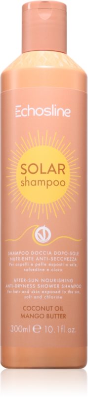 Echosline SOLAR Shampoo sampon hranitor pentru par expus la soare 300 ml