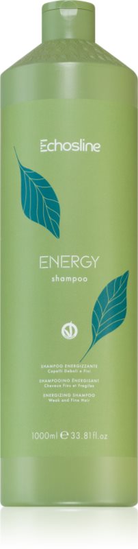 Echosline Energy Shampoo șampon pentru par slab 1000 ml