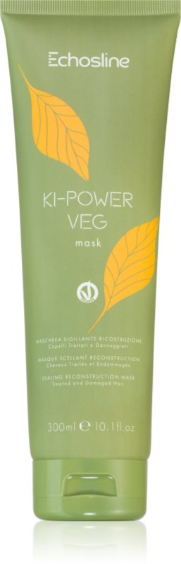 Echosline Ki-Power Veg Mask masca pentru regenerare pentru par deteriorat