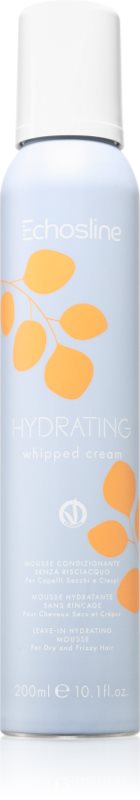 Echosline Hydrating Whipped Cream balsam (nu necesita clatire) pantru par uscat si deteriorat 200 ml