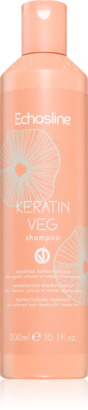 Echosline Keratin veg Shampoo sampon hranitor pentru intarirea firului de par cu aminoacizi