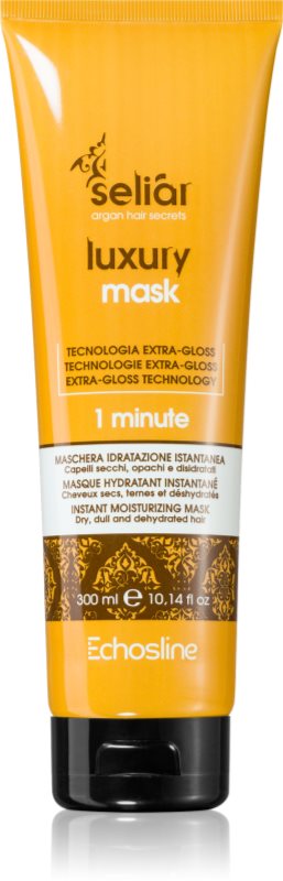 Echosline Seliár Luxury Mască nutritivă pentru păr neted și lucios