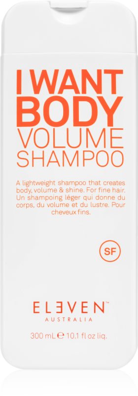 Eleven Australia I Want Body Volume Shampoo sampon pentru volum pentru toate tipurile de păr 300 ml