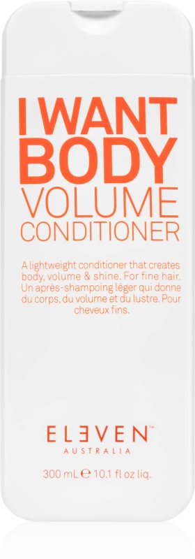 Eleven Australia I Want Body Volume Conditioner balsam pentru păr fin cu efect de volum 300 ml