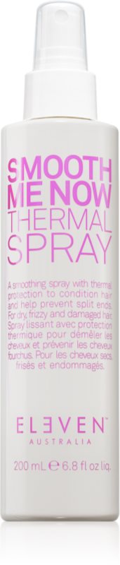 Eleven Australia Smooth Me Now Thermal Spray spray protector pentru modelarea termica a parului 200 ml