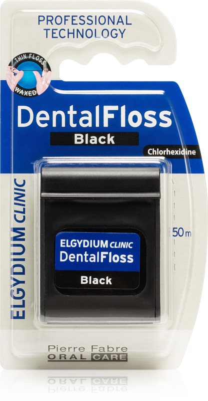 Elgydium Clinic DentalFloss ata dentara Black