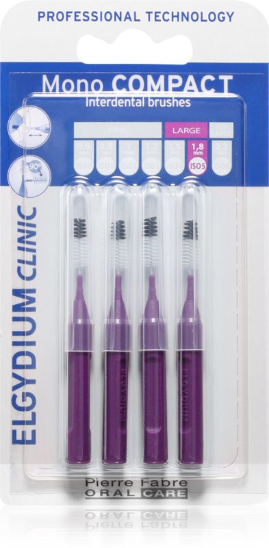 Elgydium Mono Compact perie interdentara 4 buc