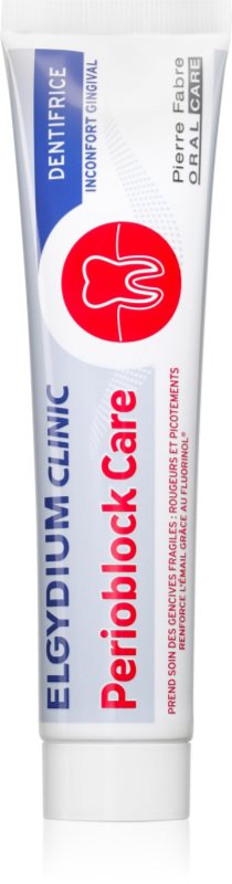 Elgydium Clinic Perioblock Care pastă de dinți impotriva cariilor dentare 75 ml