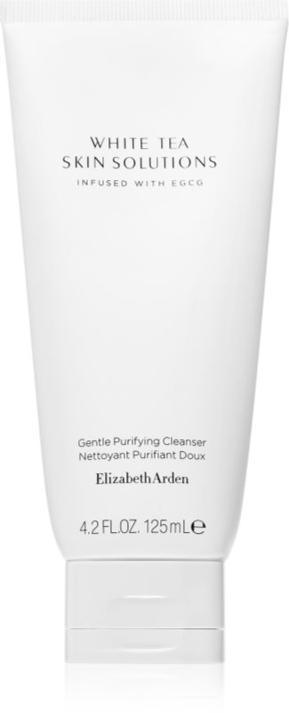 Elizabeth Arden White Tea Skin Solutions Gentle Purifying Cleanser crema demachianta delicata pentru femei 125 ml