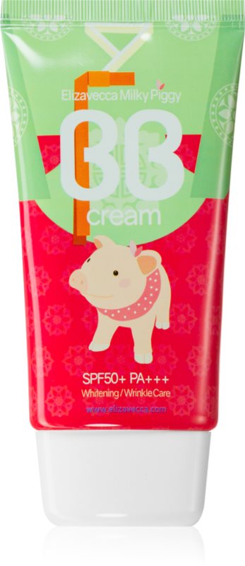 Elizavecca Milky Piggy BB Cream crema BB cu efect de iluminare SPF 50+ 50 ml