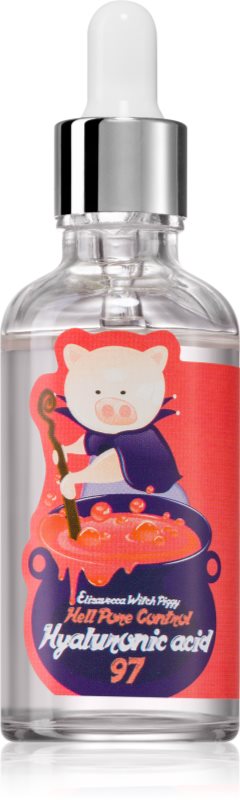 Elizavecca Witch Piggy Hell-Pore Control Hyaluronic Acid 97% ser cu hidratare intensă cu acid hialuronic 50 ml