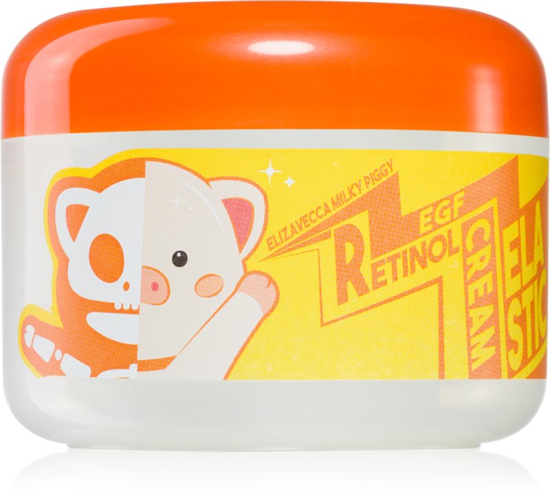 Elizavecca Milky Piggy EGF Elastic Retinol Cream crema de noapte pentru regenerare profunda cu retinol 100 ml