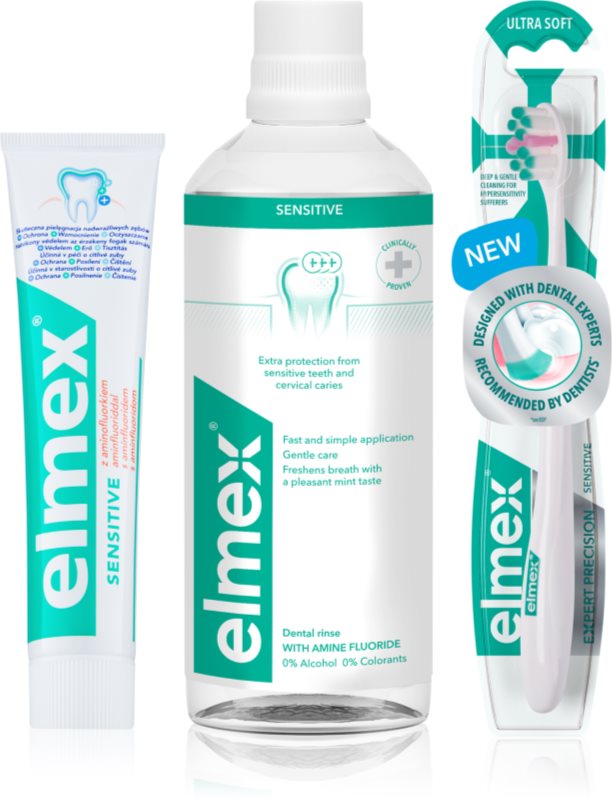 Elmex Sensitive Routine set pentru dinti