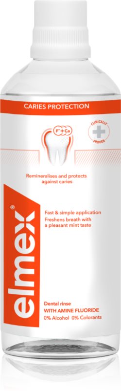Elmex Caries Protection apă de gură protectie impotriva cariilor dentare 400 ml