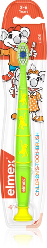 Elmex Caries Protection Kids periuta de dinti pentru copii fin 1 buc