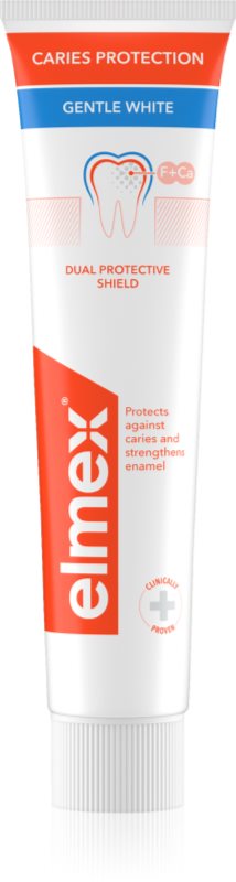 Elmex Caries Protection Gentle White pasta de dinti pentru albire cu flor