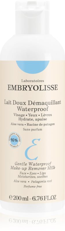 Embryolisse Lait Doux Démaquillant Waterproof lapte demachiant hidratant pentru toate tipurile de ten 200 ml