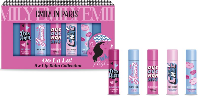 Emily In Paris Oh La La! set îngrijire buze 5 buc