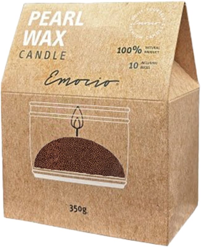 Emocio Pearl Wax Red lumanare 350 g