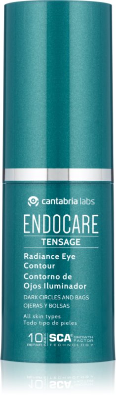 Endocare Tensage ser pentru ochi, cu efect de iluminare 15 ml