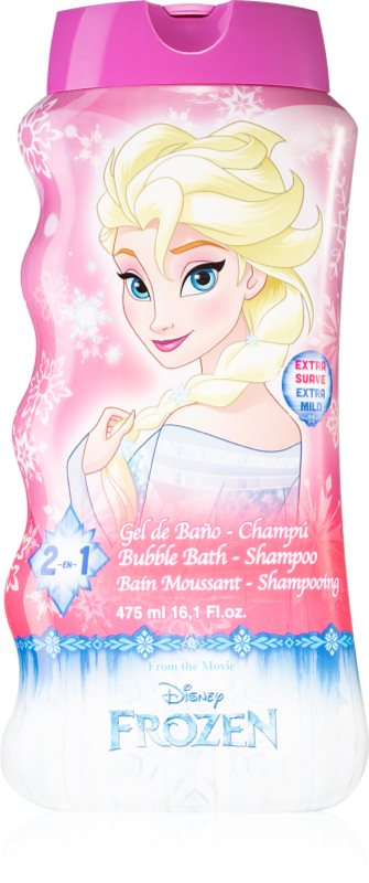 Disney Frozen 2 Bubble Bath & Shampoo 2 in 1 gel de dus si sampon pentru copii 475 ml