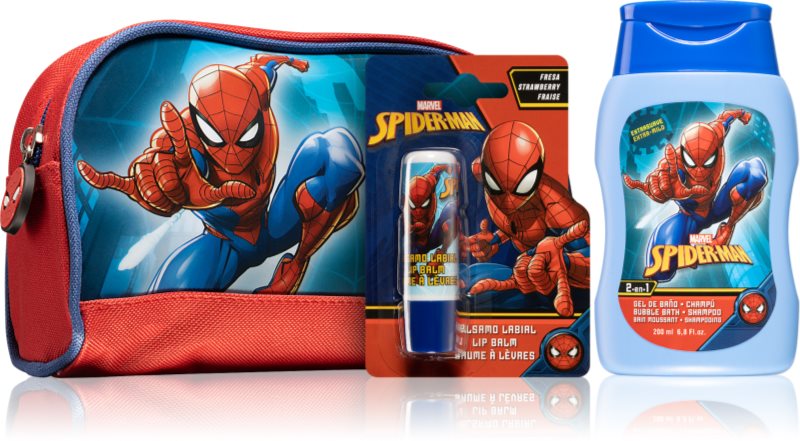 Marvel Spiderman Toilet Bag set cadou pentru copii