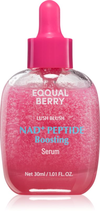 EQQUALBERRY NAD+ Peptide Boosting Serum Ser facial revitalizant anti-imbatranire 30 ml