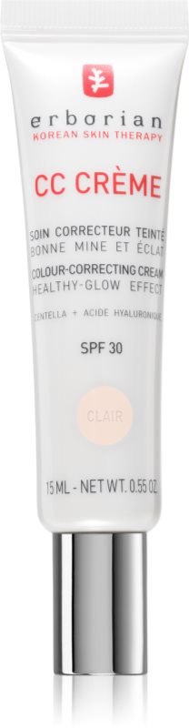 Erborian CC Crème Centella Asiatica Crema CC pentru un ten uniform SPF 30