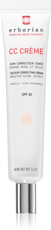 Erborian CC Crème Centella Asiatica Crema CC pentru un ten uniform SPF 30