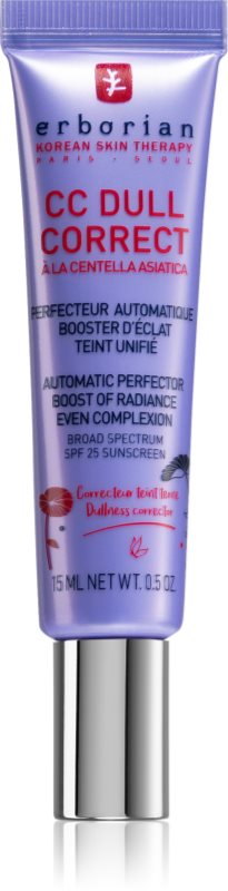 Erborian CC Dull Correct crema CC iluminatoare SPF 25