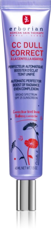 Erborian CC Dull Correct crema CC iluminatoare SPF 25