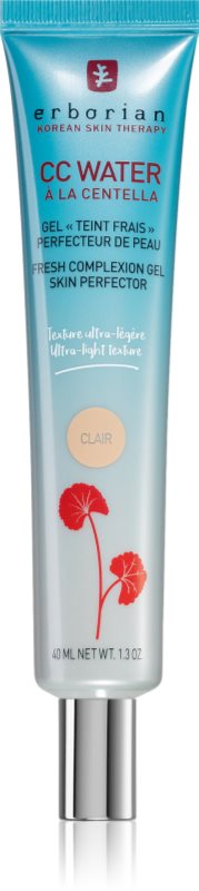 Erborian CC Water Fluid nuantator cu textura usoara culoare Clair 40 ml
