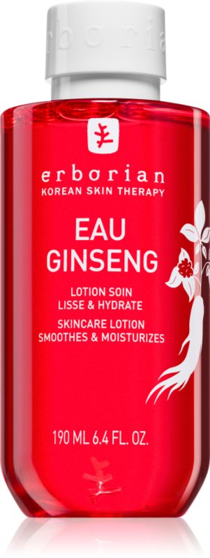 Erborian Ginseng Skincare Lotion tonic pentru hidratarea pielii pentru strălucirea și netezirea pielii 190 ml