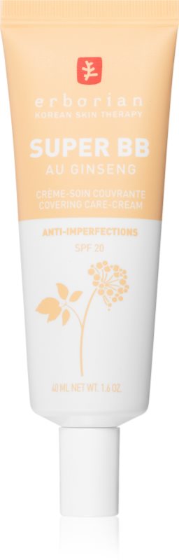 Erborian Super BB Crema BB ce ofera aspect perfect pielii SPF 20