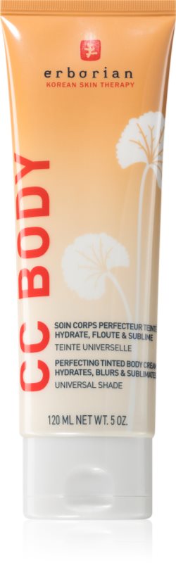 Erborian CC Body cremă de corp, cu efect de iluminare cu efect calmant 120 ml