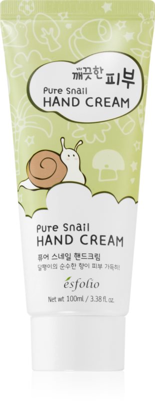 esfolio Pure Skin Pure Snail crema de maini extract de melc 100 ml
