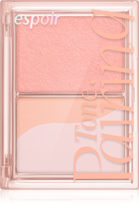 espoir Tone Pairing Cheek blush trio pentru look perfect culoare Peach Fizz 9 g