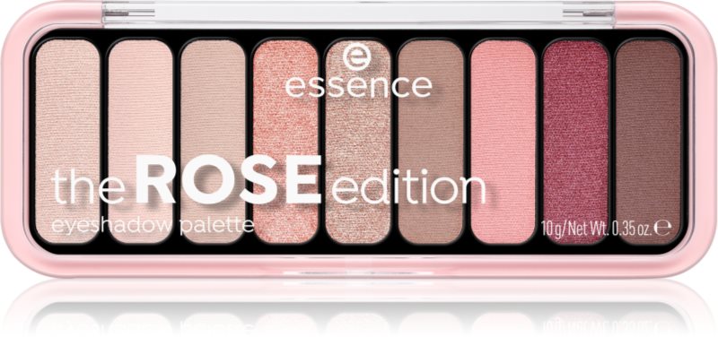 essence The Rose Edition paletă cu farduri de ochi culoare 20 Lovely In Rose 10 g