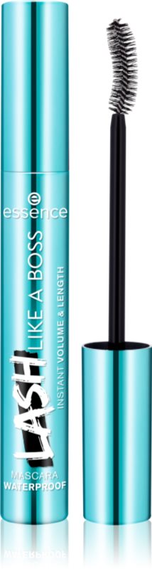 essence Lash Like a Boss mascara pentru gene lungi și dese rezistent la apa culoare Black 9,5 ml