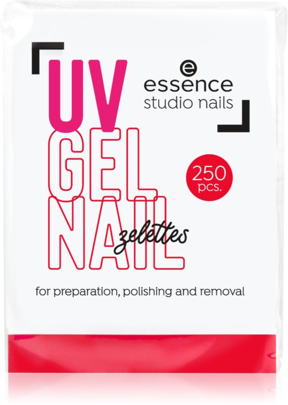 essence studio nails UV GEL NAIL vată de celuloză 01 all round talent 250 buc