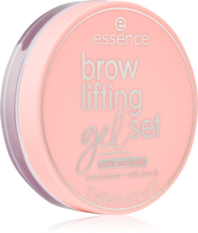 essence Brow Lifting Gel Set gel fixare pentru sprâncene cu pensula 12 g
