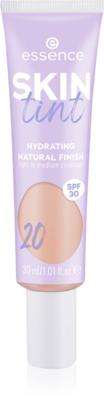 essence SKIN tint machiaj ușor de hidratare SPF 30