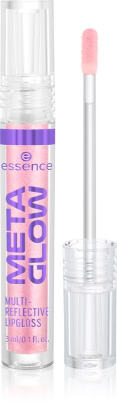 essence META GLOW MULTI-REFLECTIVE luciu de buze cu efect holografic