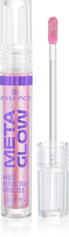 essence META GLOW MULTI-REFLECTIVE luciu de buze cu efect holografic